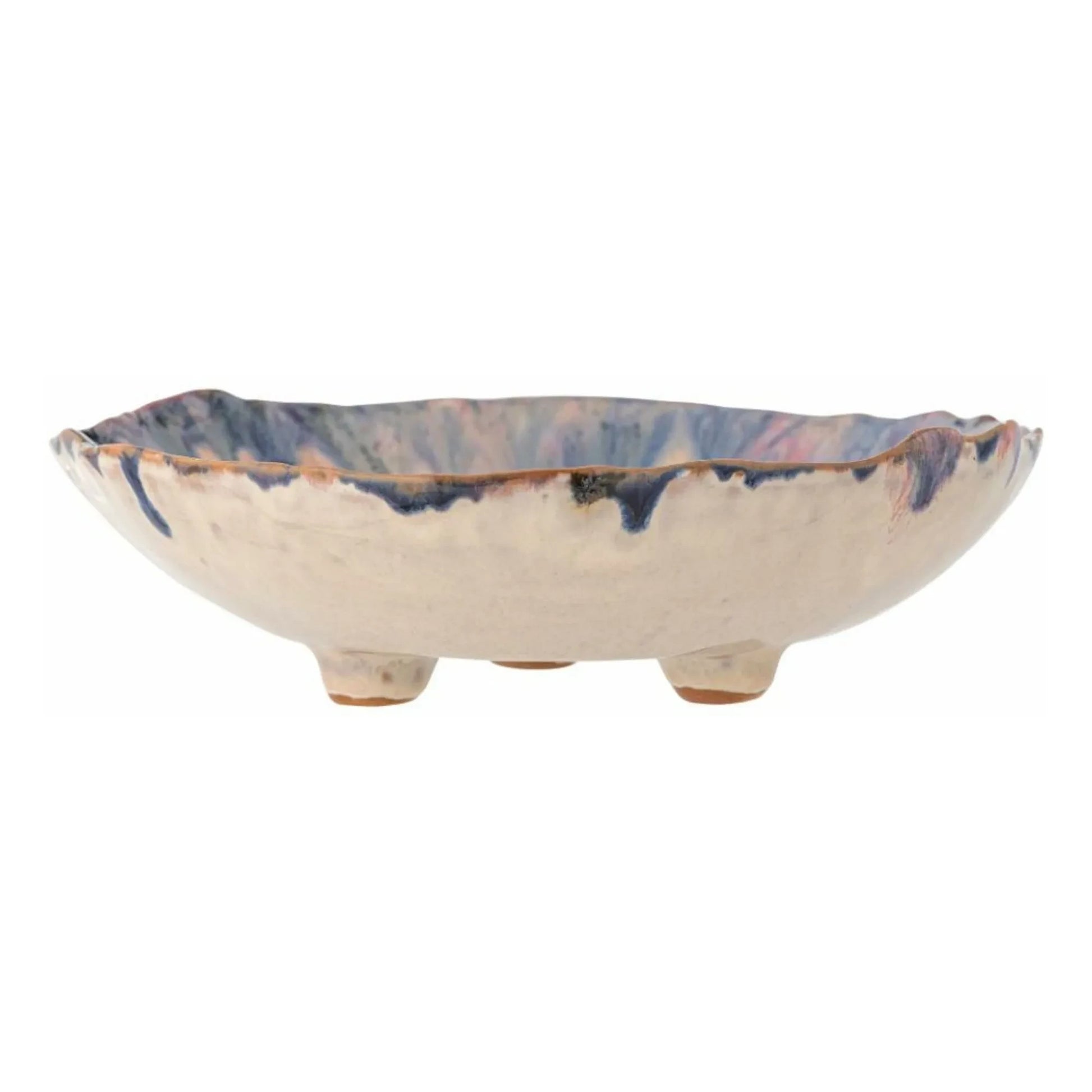 Bloomingville - Amalia stoneware dish | Blue