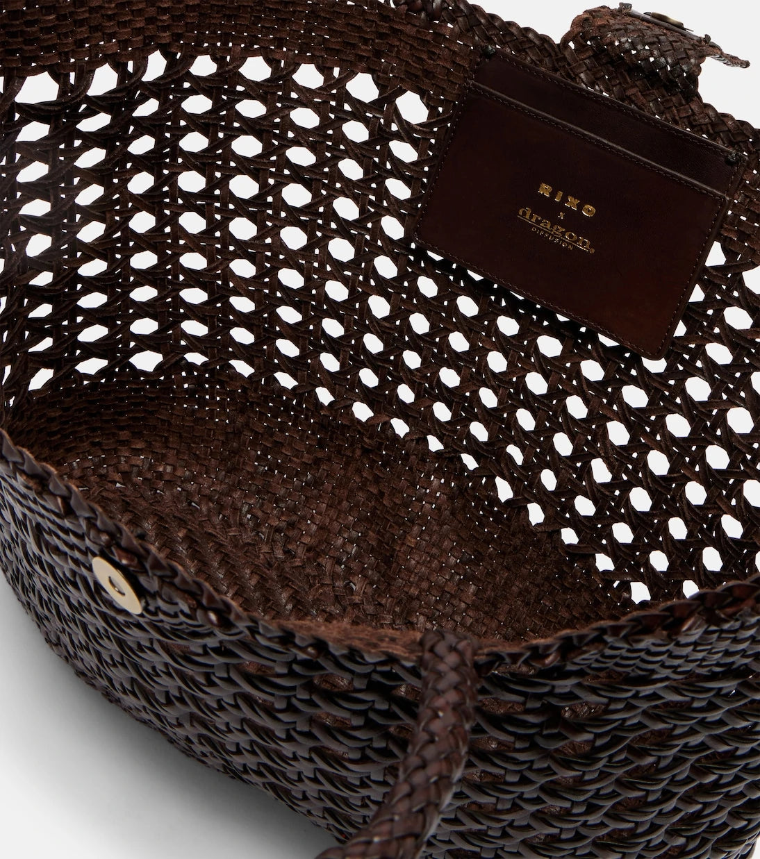 Rixo - x Dragon Diffusion Lucine leather tote bag