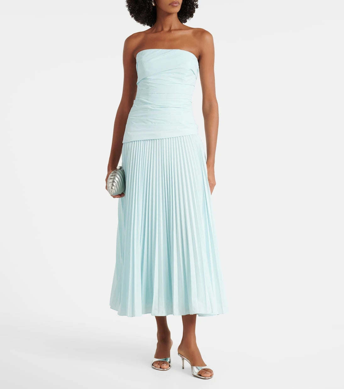 Simkhai - Arie pleated bustier dress