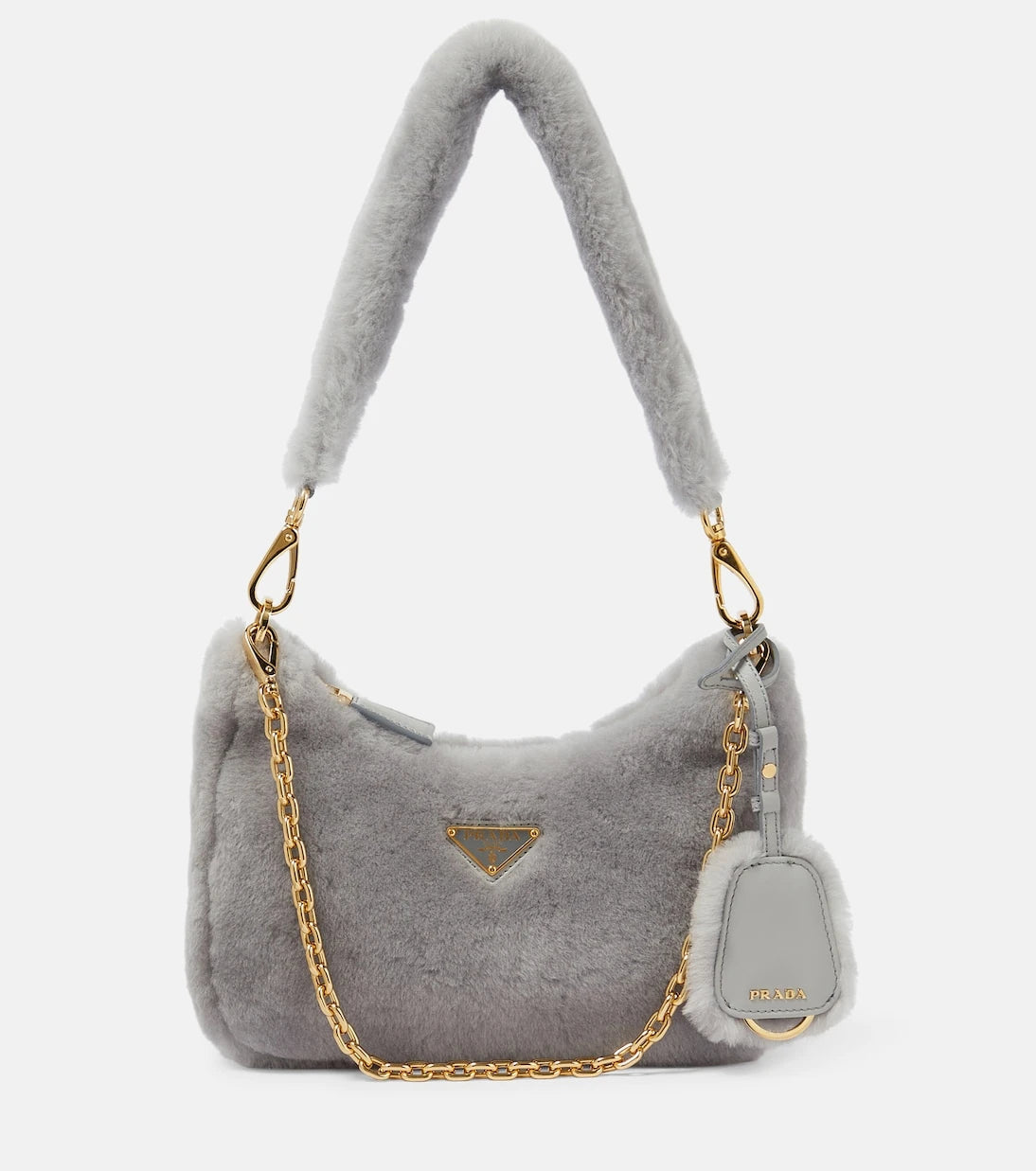 Prada - Re-Edition 2005 shearling shoulder bag