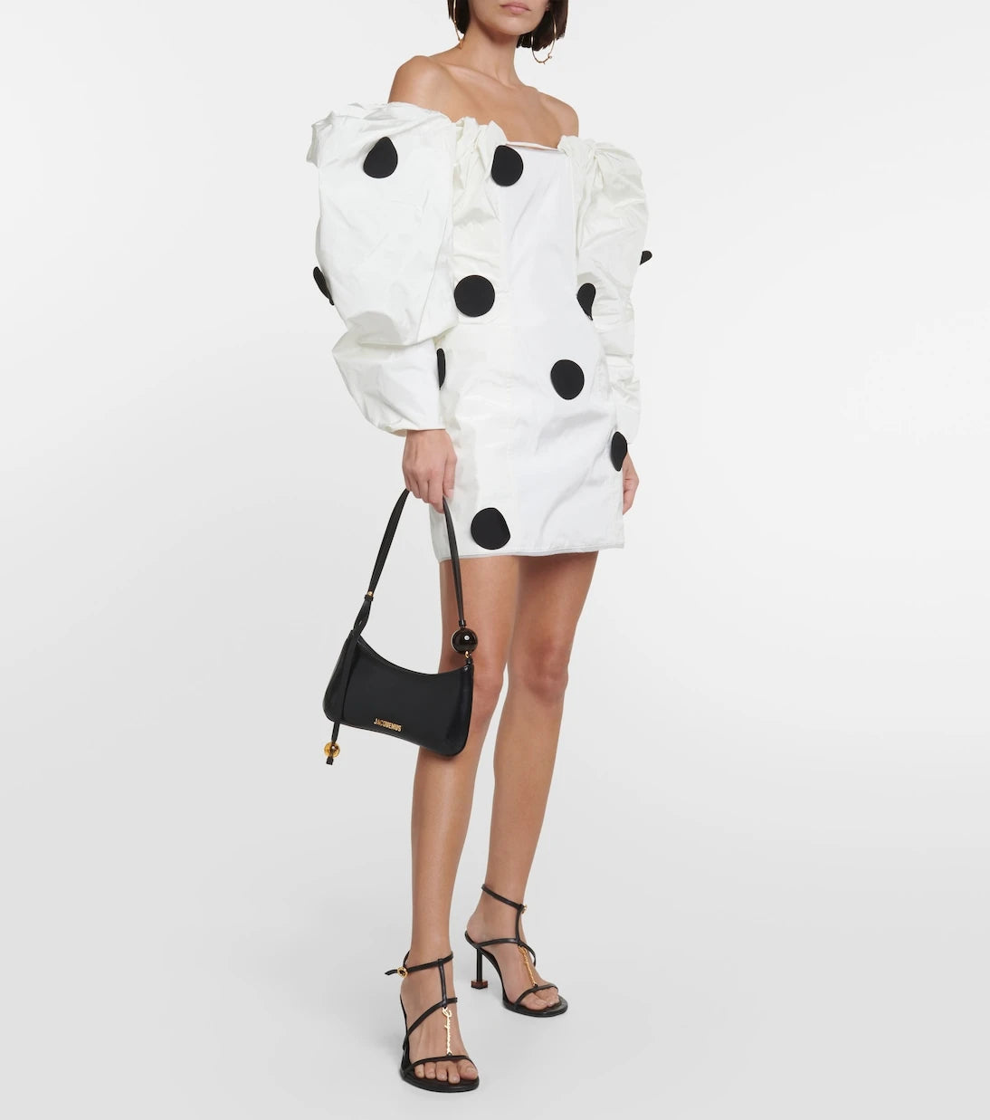 Jacquemus - فستان ميني من التافتا المنقّط La Robe Taffetas