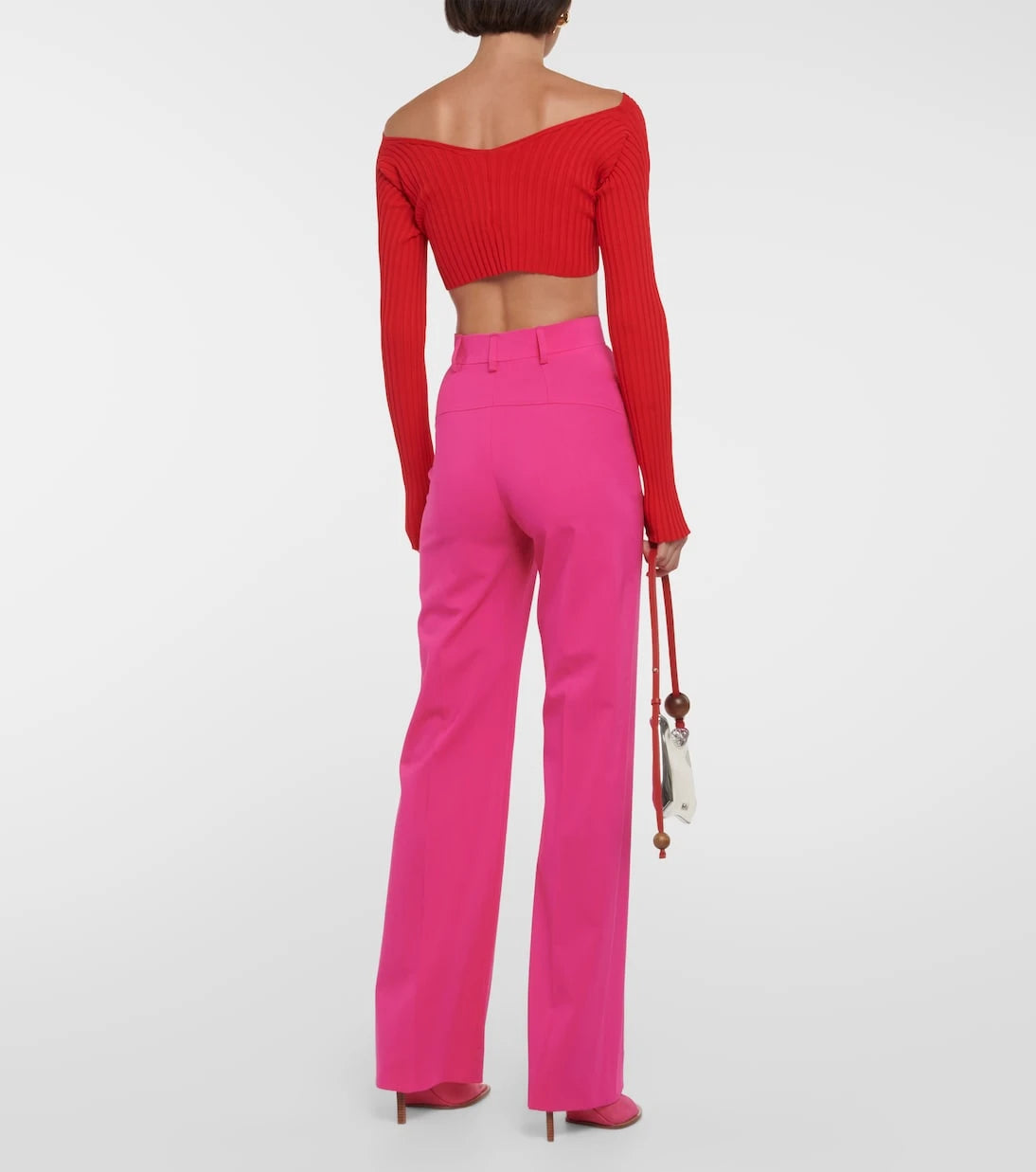 Jacquemus - La Maille Pralù cropped cardigan