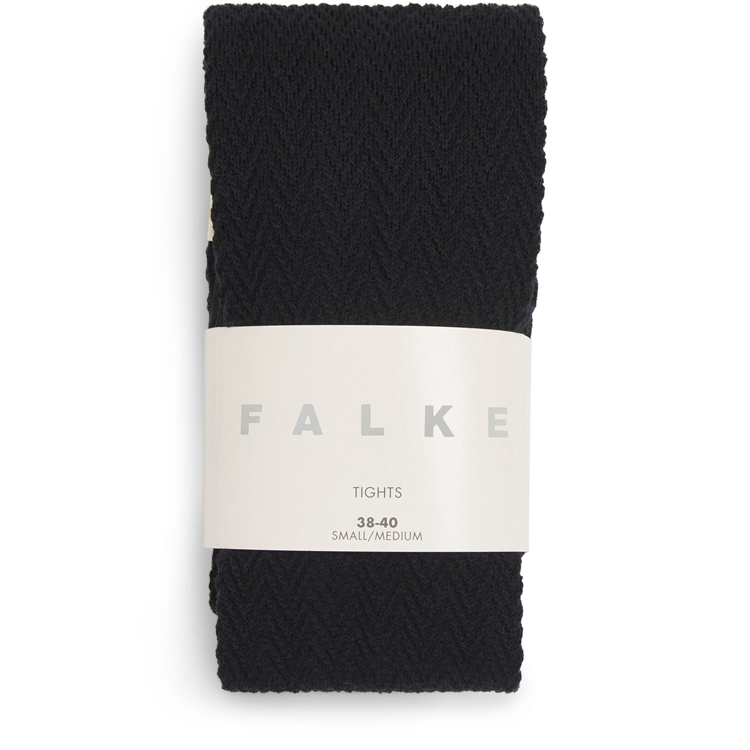 Virgin Wool-Blend Fable Estate Tights 3000 BLACK