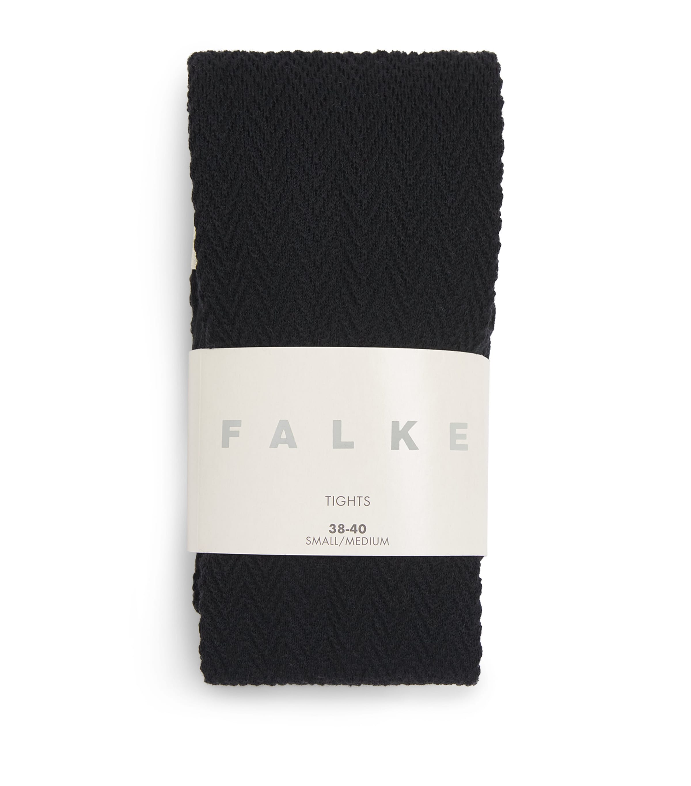 Virgin Wool-Blend Fable Estate Tights 3000 BLACK