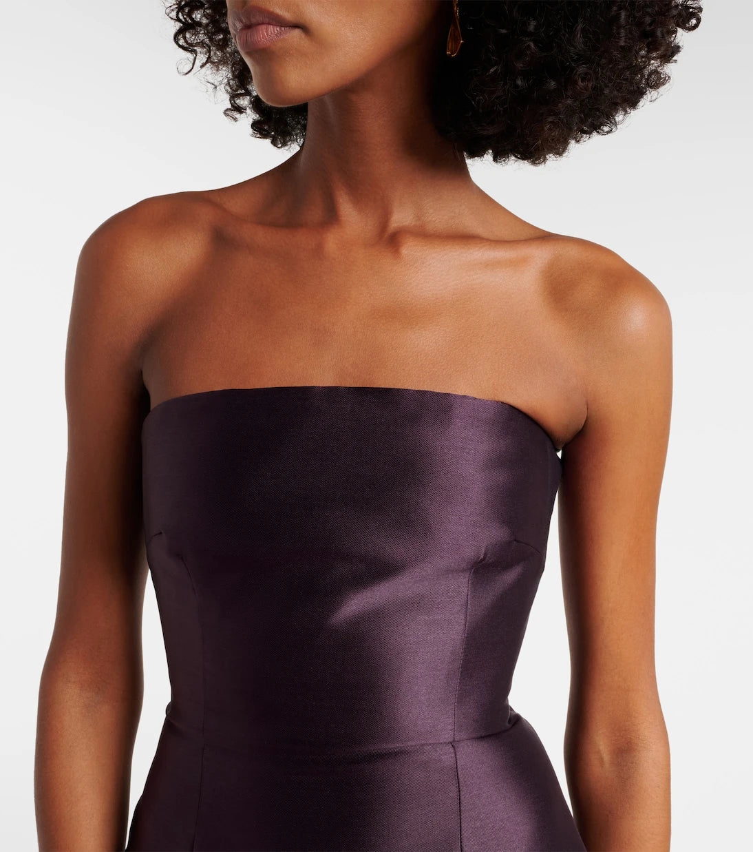 Solace London - Imani satin gown