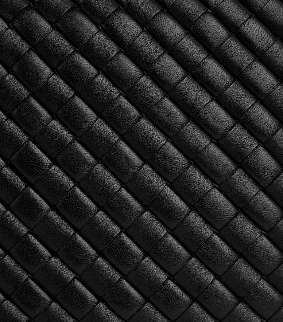 Bottega Veneta Leather Intrecciato Veneta Shoulder Bag