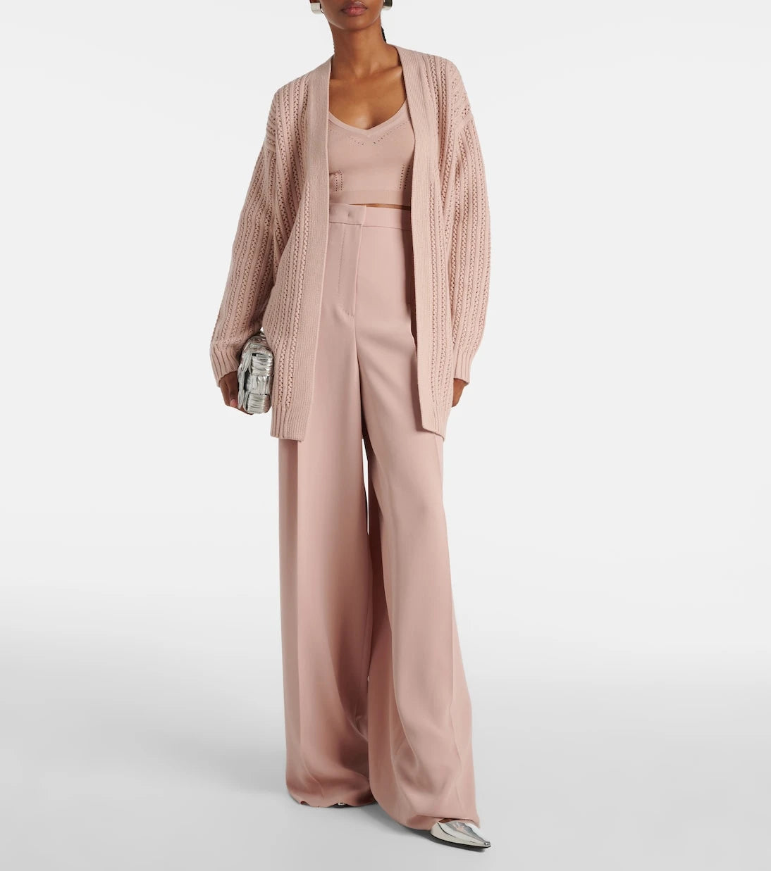Max Mara - Cropped knitted tank top