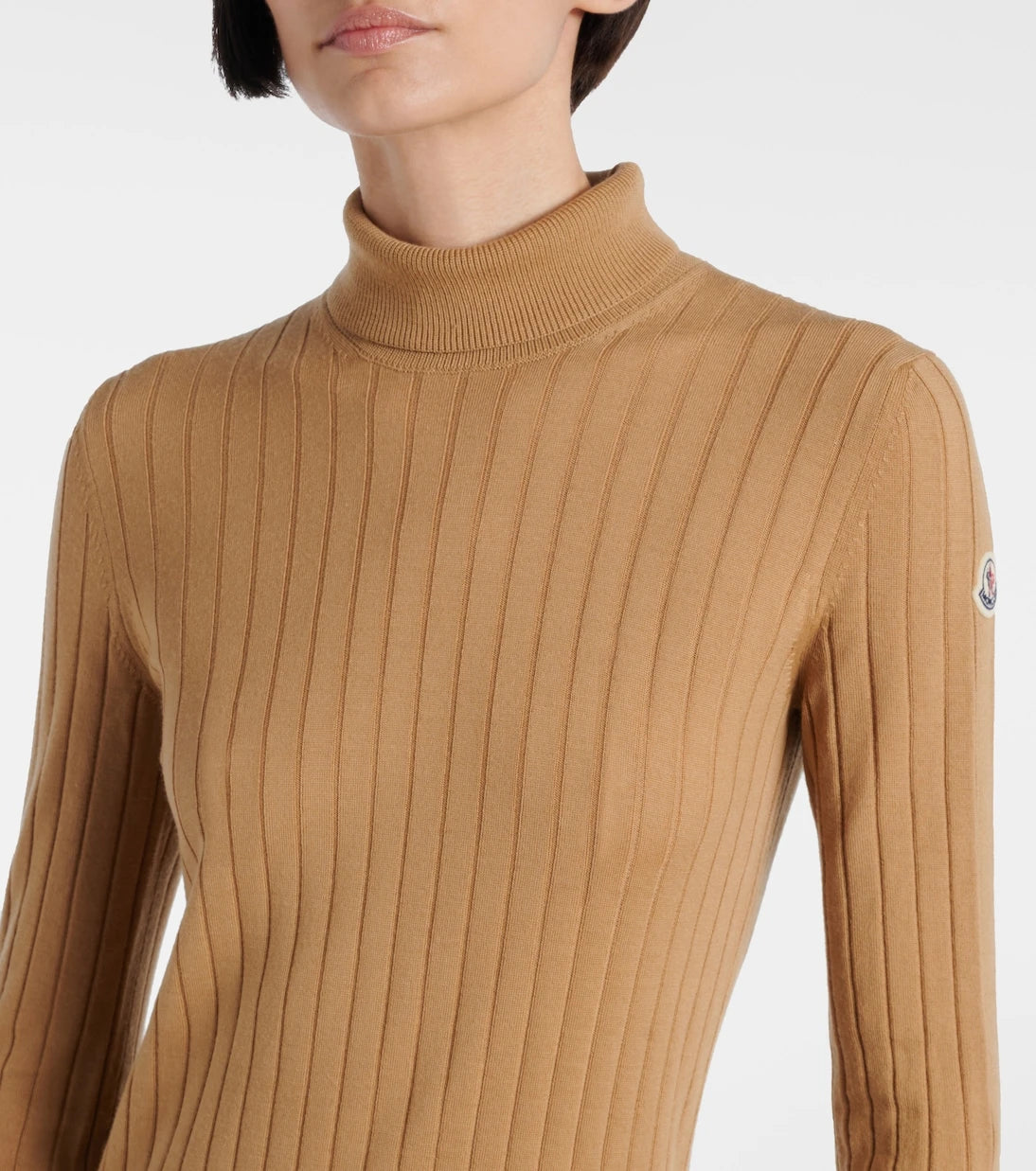 Moncler - Wool and cashmere turtleneck sweater