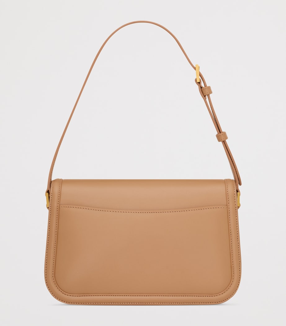 Saint Laurent Beige Medium Solferino Shoulder Bag
