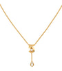 CHANEL Yellow Gold and Diamond Extrait de N°5 Necklace