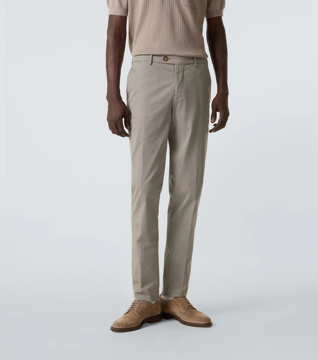 Brunello Cucinelli - Pamuklu dar kesim pantolon