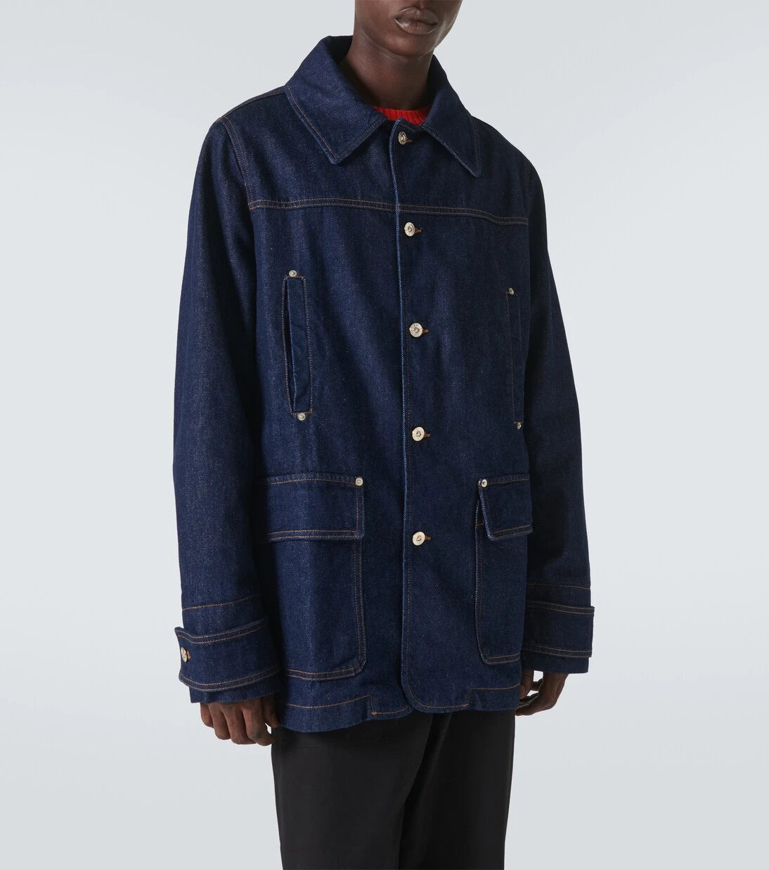 Wales Bonner - Shadow denim jacket