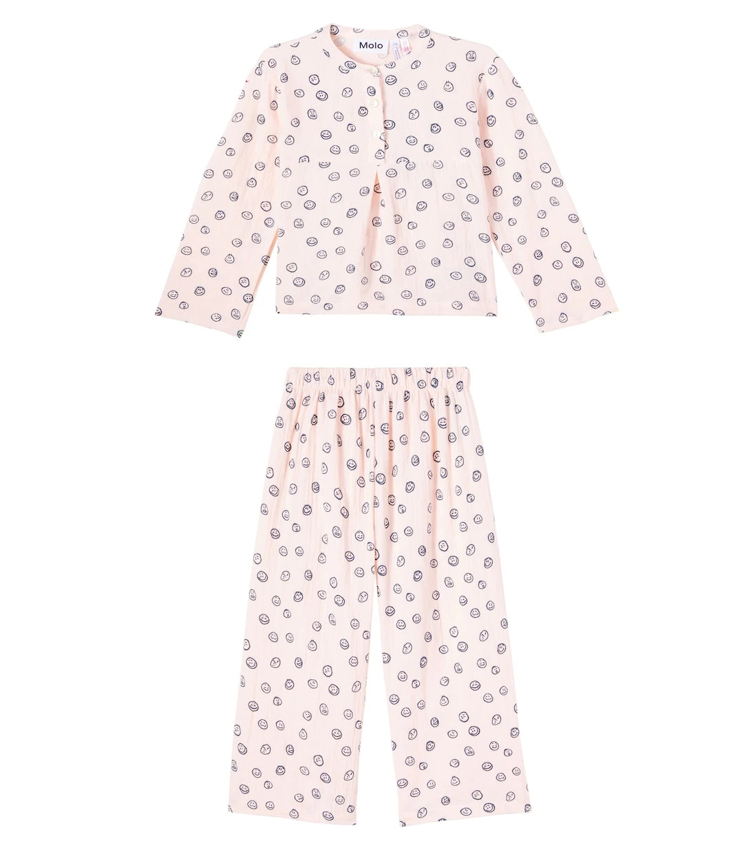 Molo - Lin printed cotton pajamas