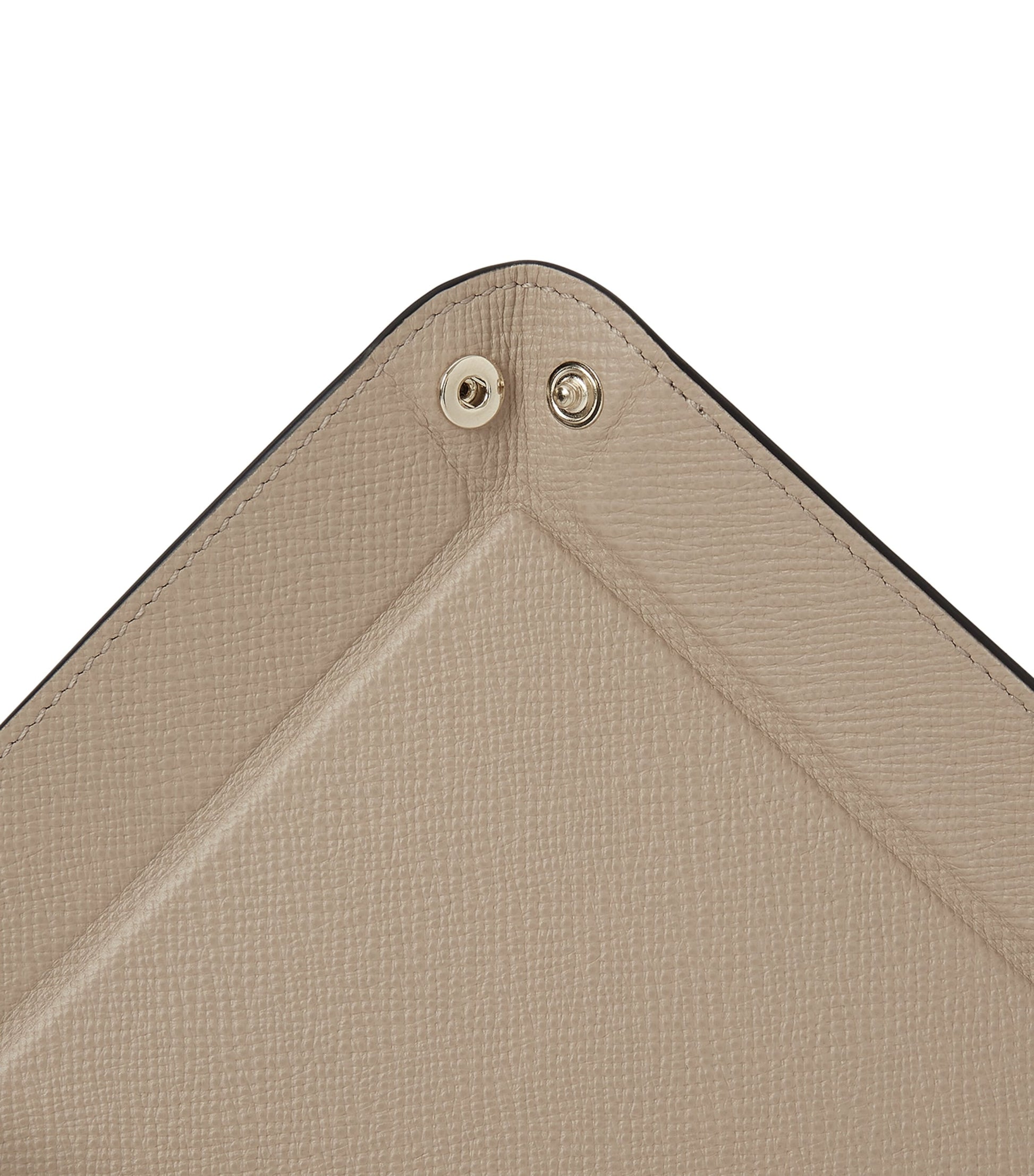 Small Panama Leather Rectangular Trinket Tray