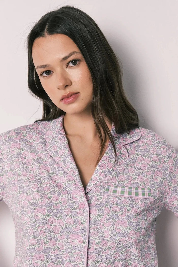 women'secret kadın pamuklu iki parçalı pijama
