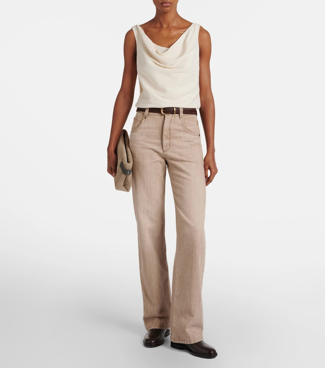Brunello Cucinelli - Draped top