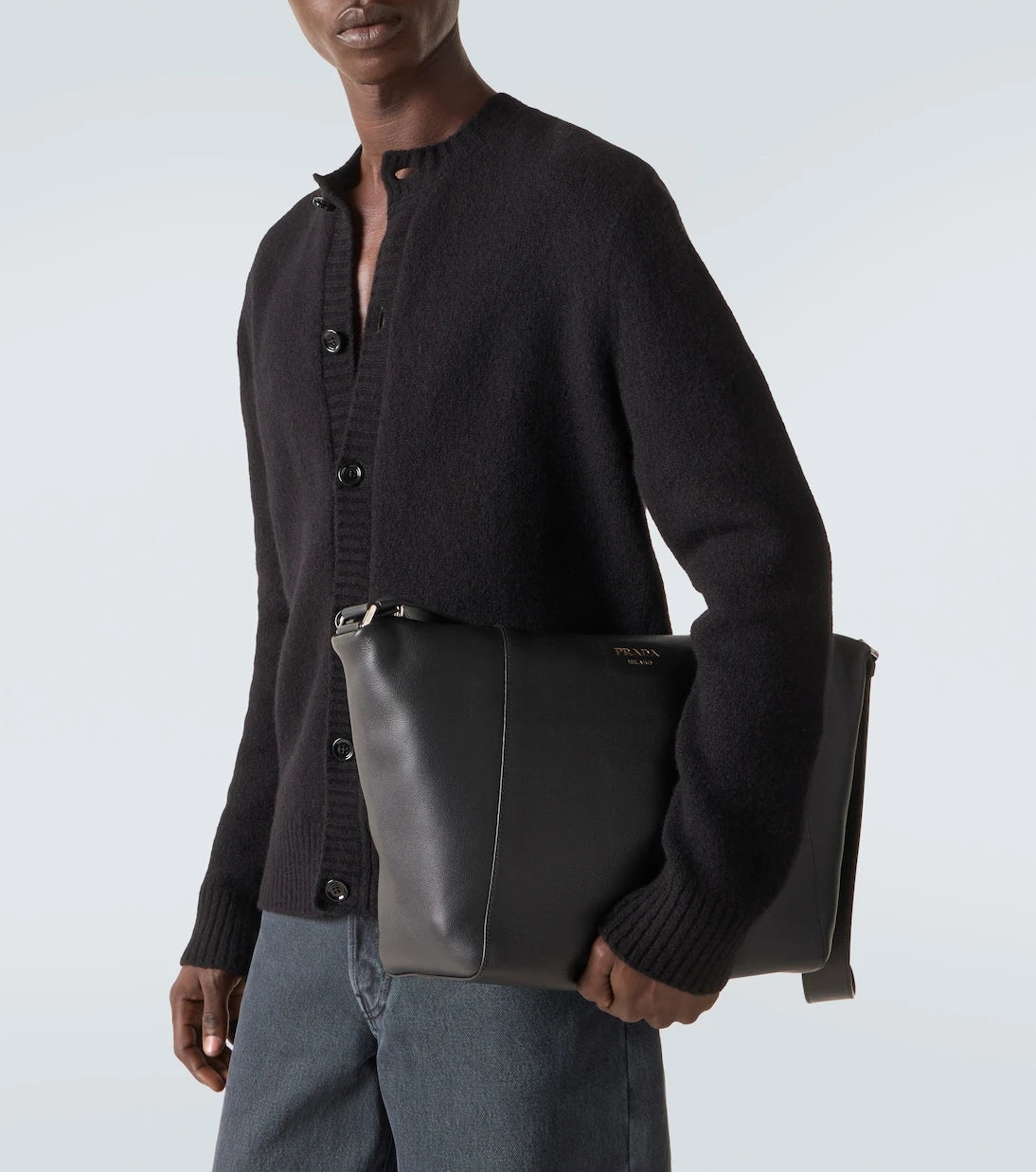 Prada - Leather shoulder bag