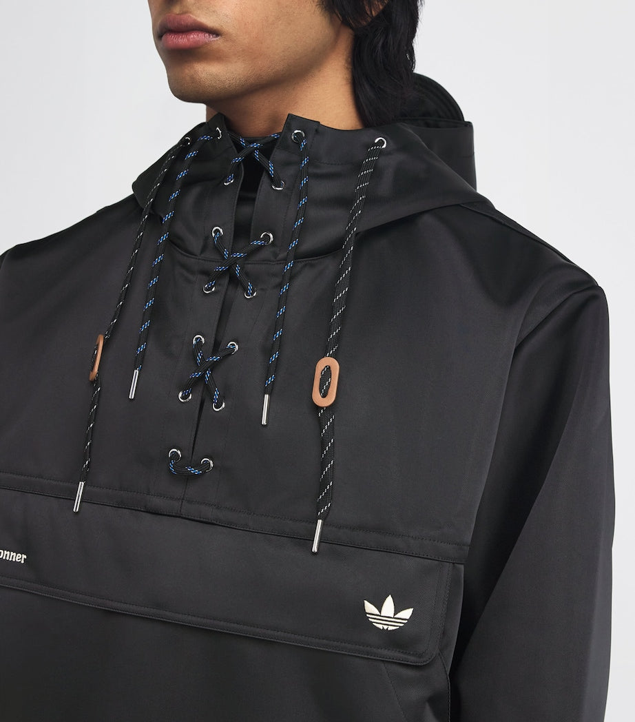 Black x Wales Bonner Hooded Sailor Jacket