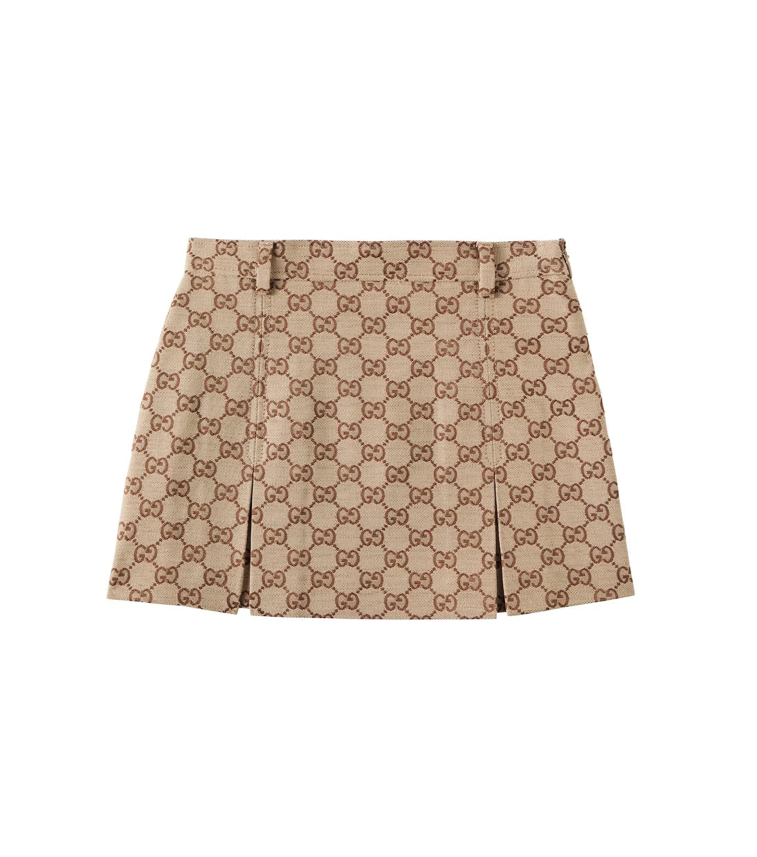 Gucci Kids - تنورة GG قماش قطني مخلوط