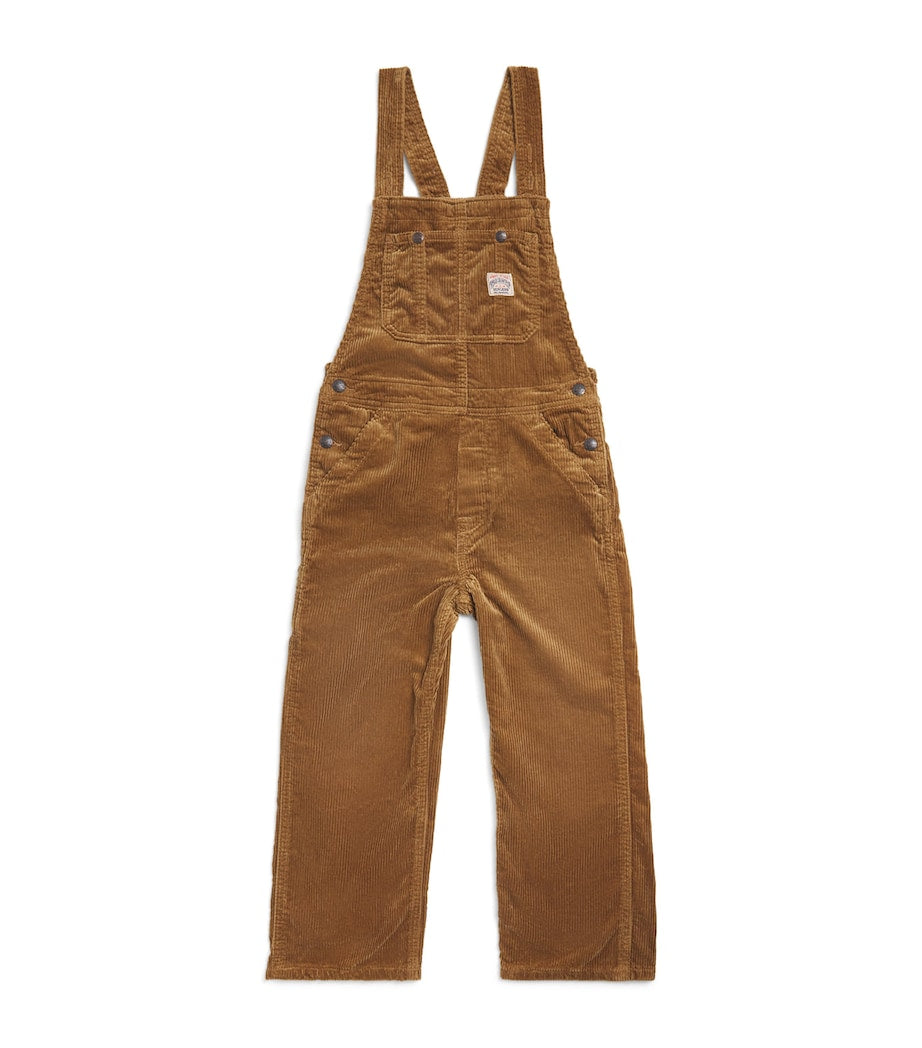 Ralph Lauren Kids Cotton Corduroy Dungarees (2-7 Years)