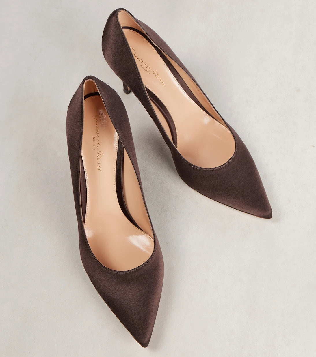 Gianvito Rossi - Gianvito 85 satin pumps