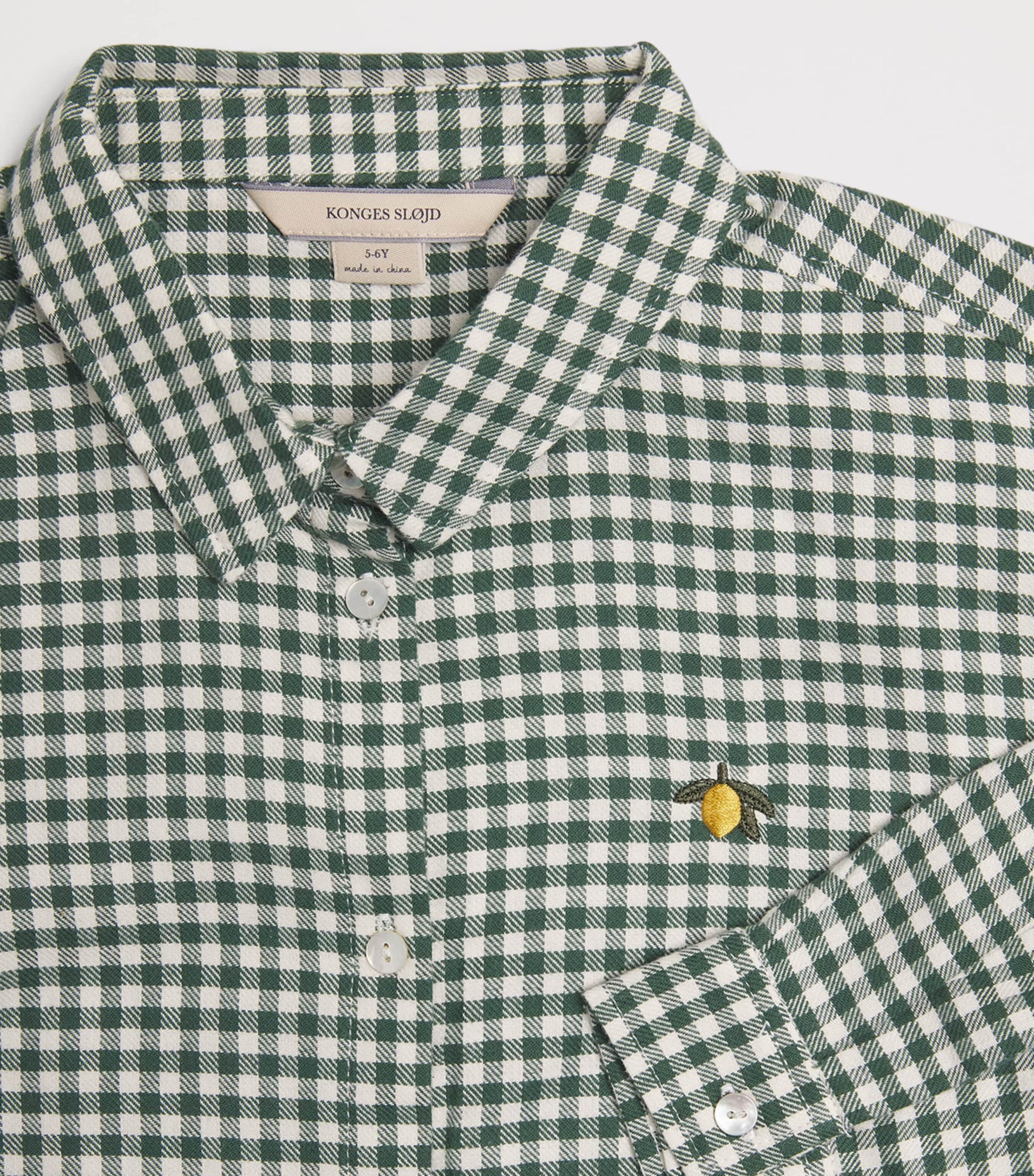 Organic Cotton Check Shirt (5-10 Years)