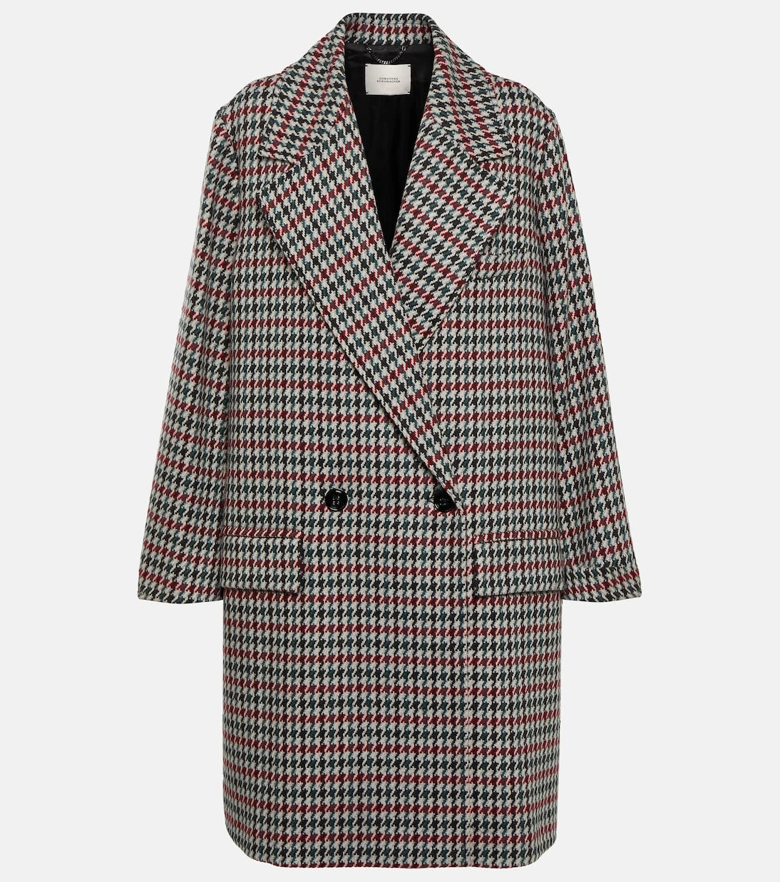 Dorothee Schumacher - Vichy wool-blend coat