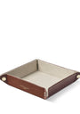 Medium Leather Tidy Tray (20cm x 20cm)