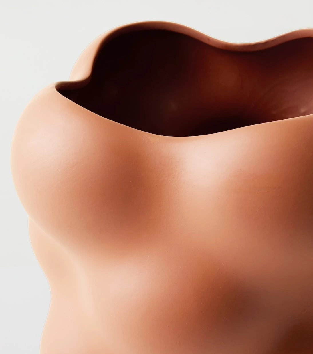 Polspotten - Grape terracotta vase
