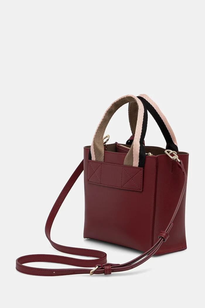 Furla чанта crossbody дамска от кожа Divide It Mini Tote