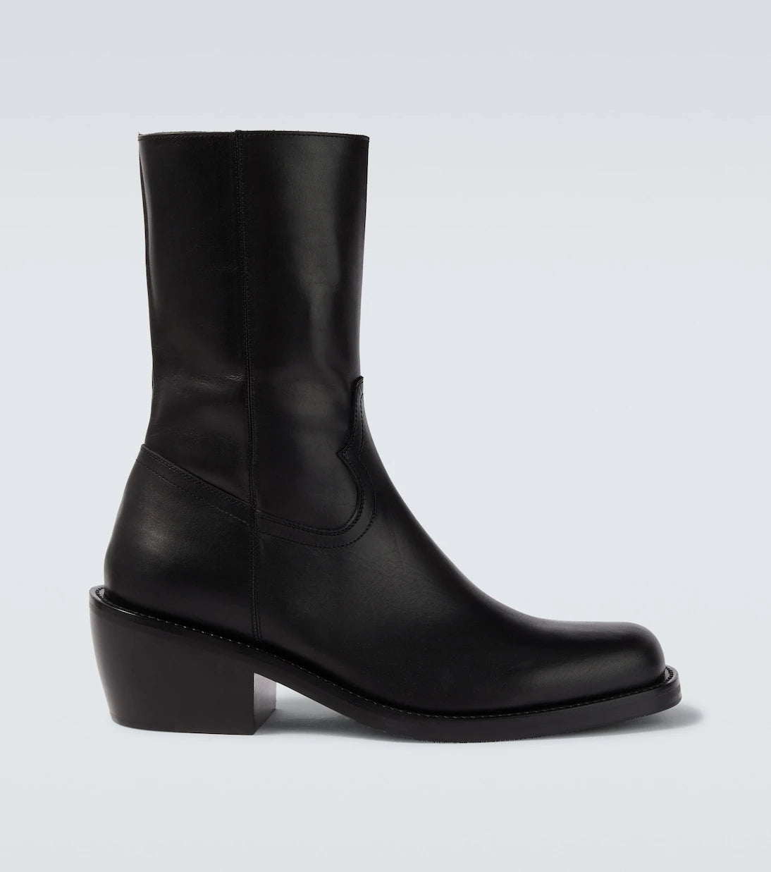 Dries Van Noten - Leather ankle boots