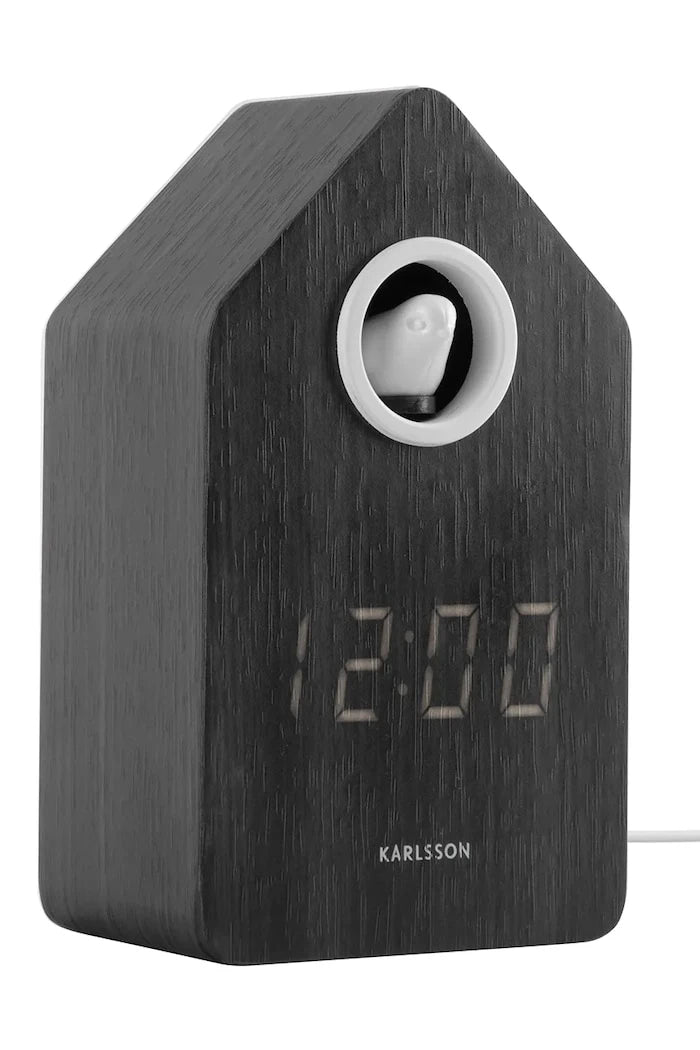 Будилник Karlsson Cuckoo LED 16 cm