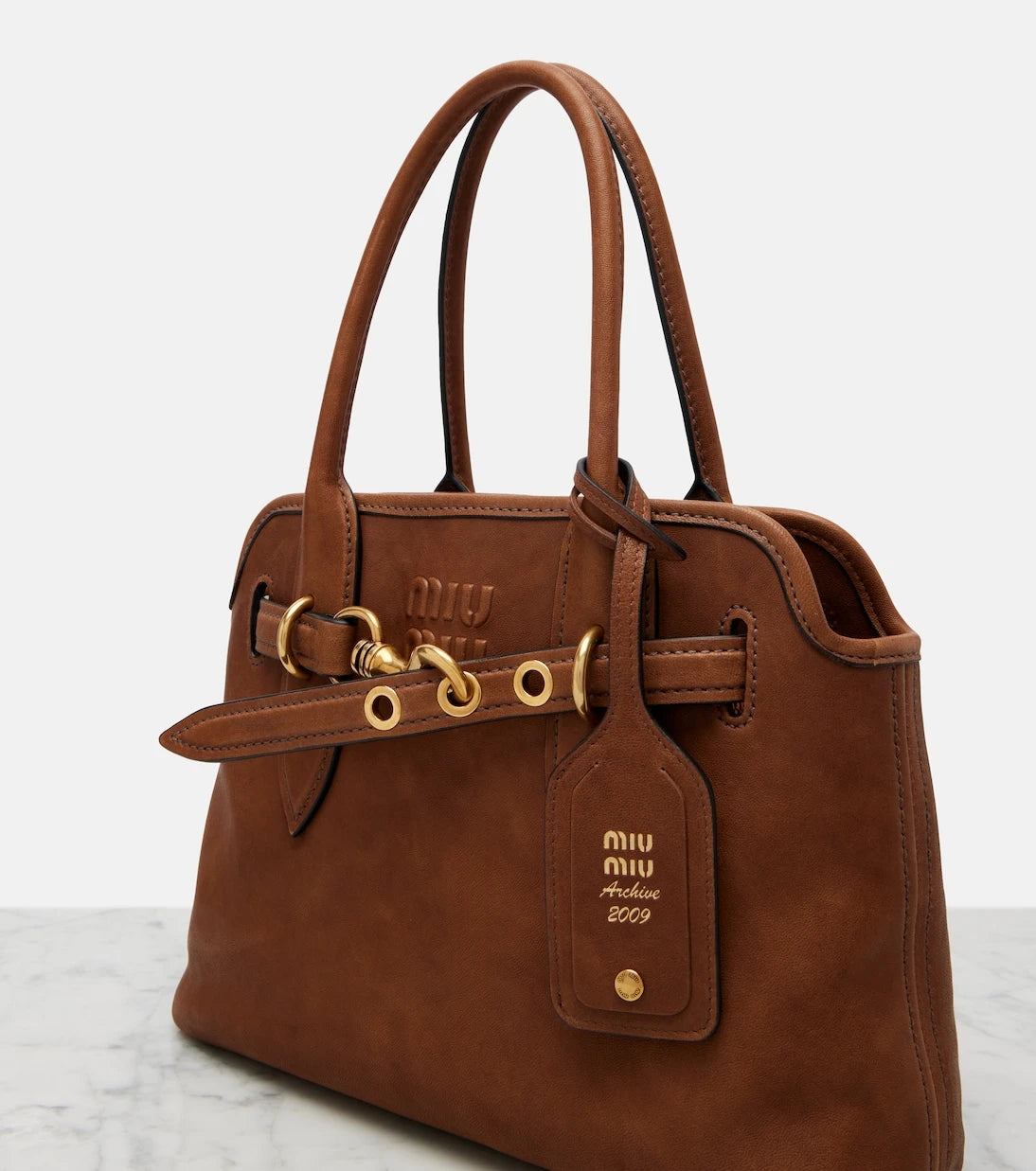 Miu Miu - Aventure Small leather shoulder bag