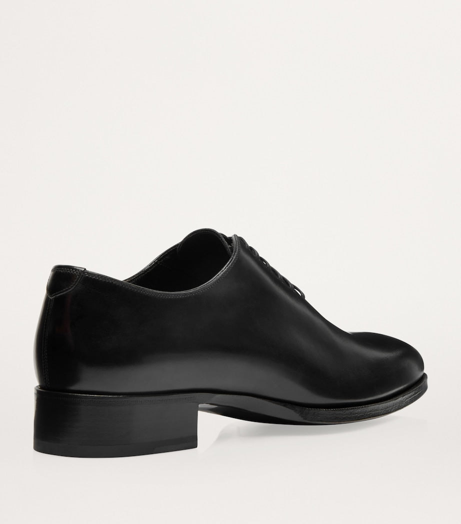 Burnished Leather Elkan Lace-Up Shoes