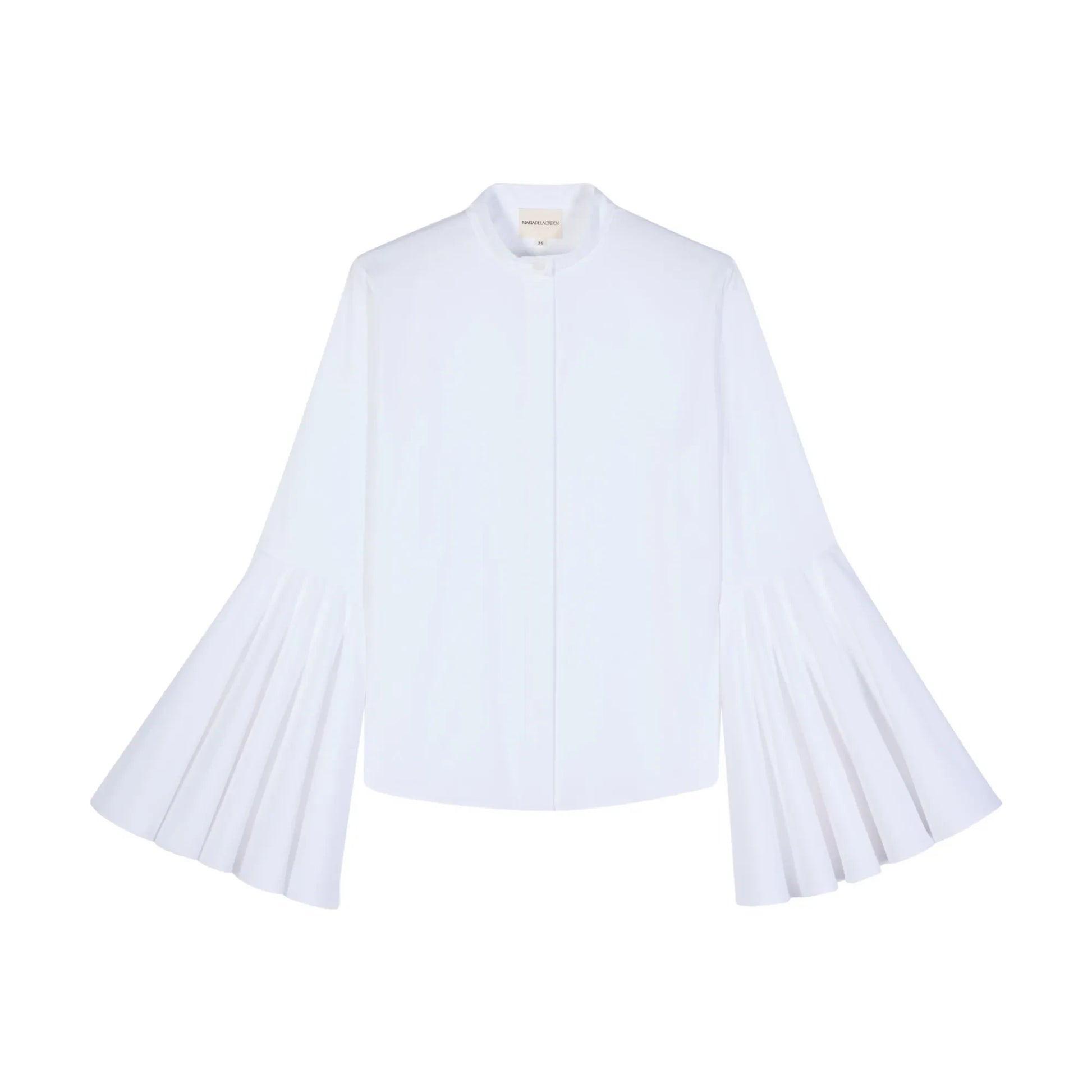 Maria de la Orden - Bellflower blouse | White