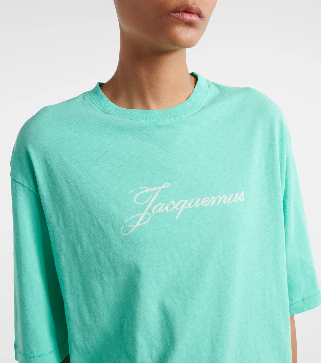 Jacquemus - Logo cotton and hemp jersey T-shirt