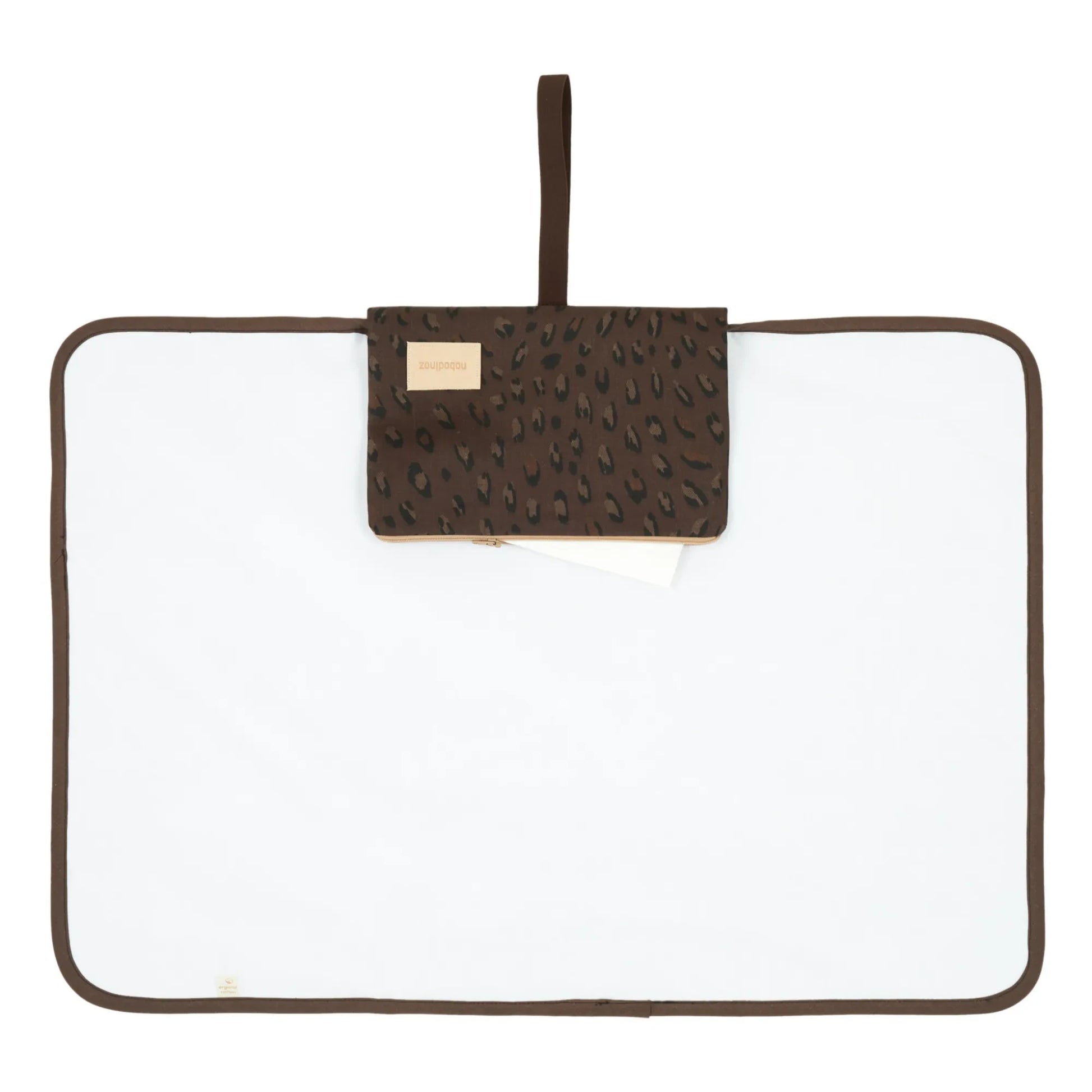 Nobodinoz - Hyde Park Travel Changing Mat | Leopard