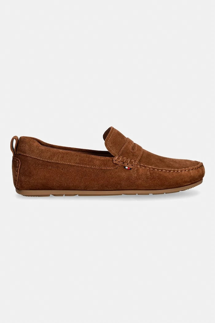 Tommy Hilfiger Erkek Süet Mokasen CORE HILFIEGR SUEDE DRIVER