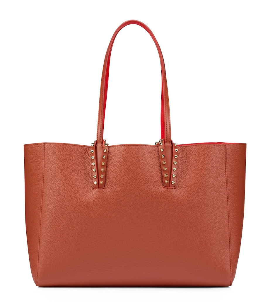 Christian Louboutin Brown Cabata Small Calfskin Tote Bag
