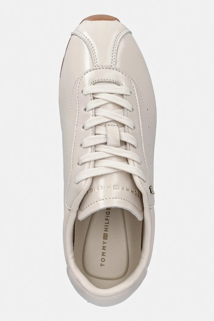 Tommy Hilfiger BELLA SNEAKER LEATHER маратонки дамски от кожа