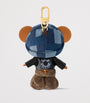 Louis Vuitton Black Louis Bear Bag Charm