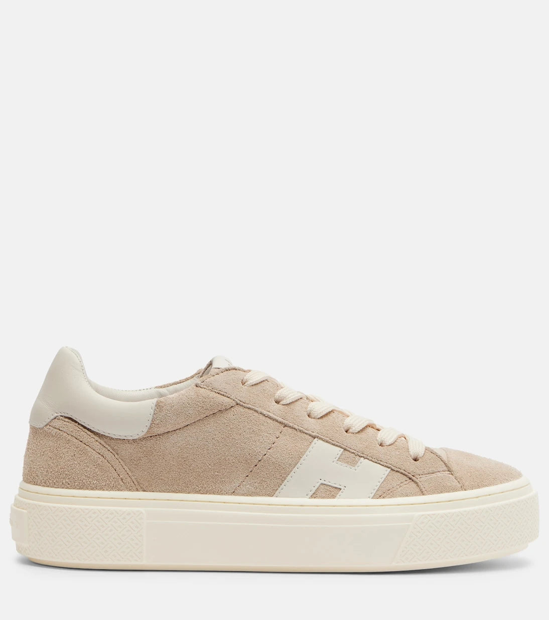Hogan - H705 Allacciato H suede platform sneakers