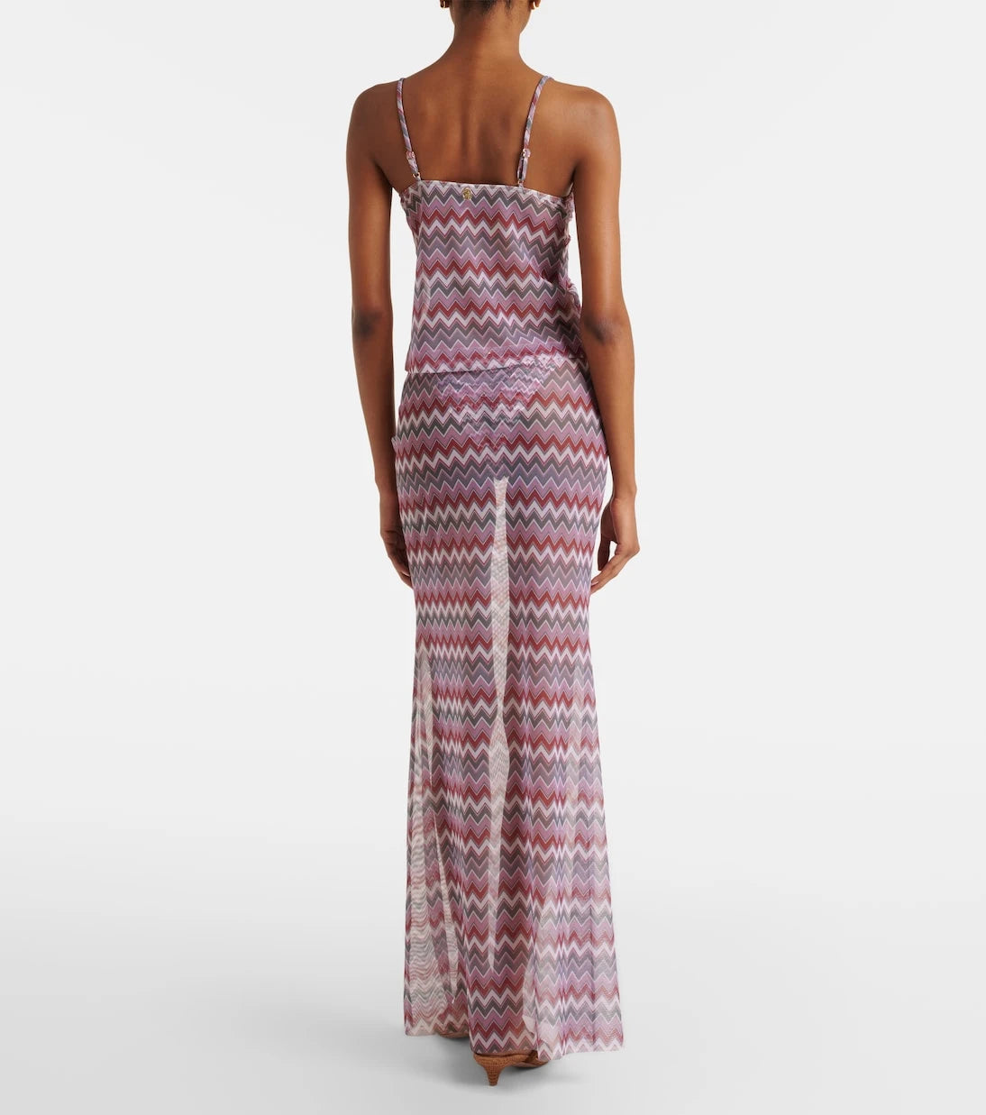 Bananhot - Solay chevron maxi skirt