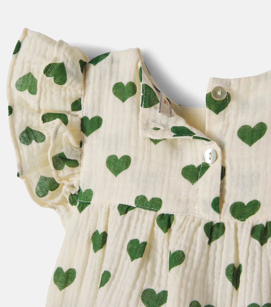 Konges Sløjd - Baby Coco printed cotton muslin bodysuit