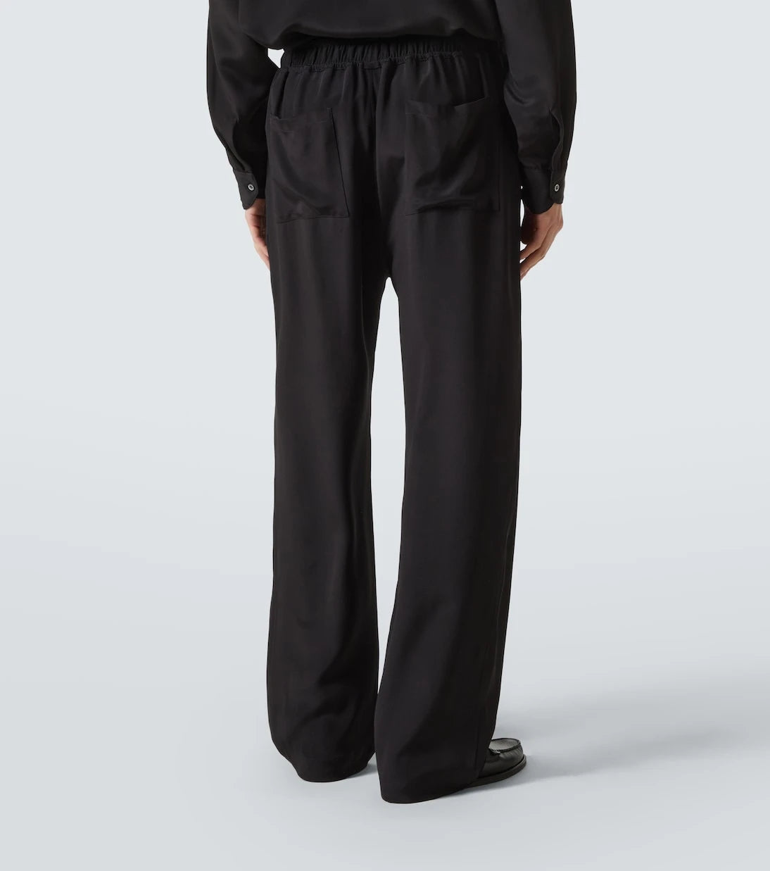 Saman Amel - Silk wide-leg pants