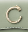 Calfskin Panthère de Cartier Mini Wallet SAGE GREEN