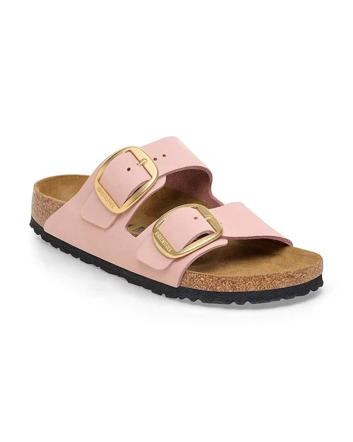 Nubuk Birkenstock Arizona Big Buckle Terlik