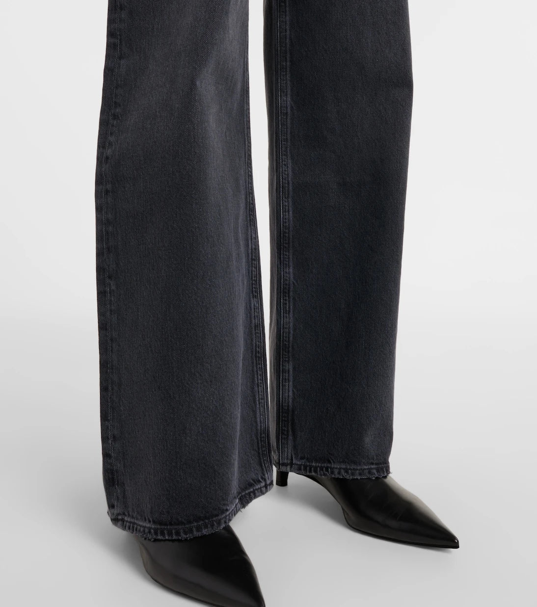 Agolde - Dame high-rise wide-leg jeans