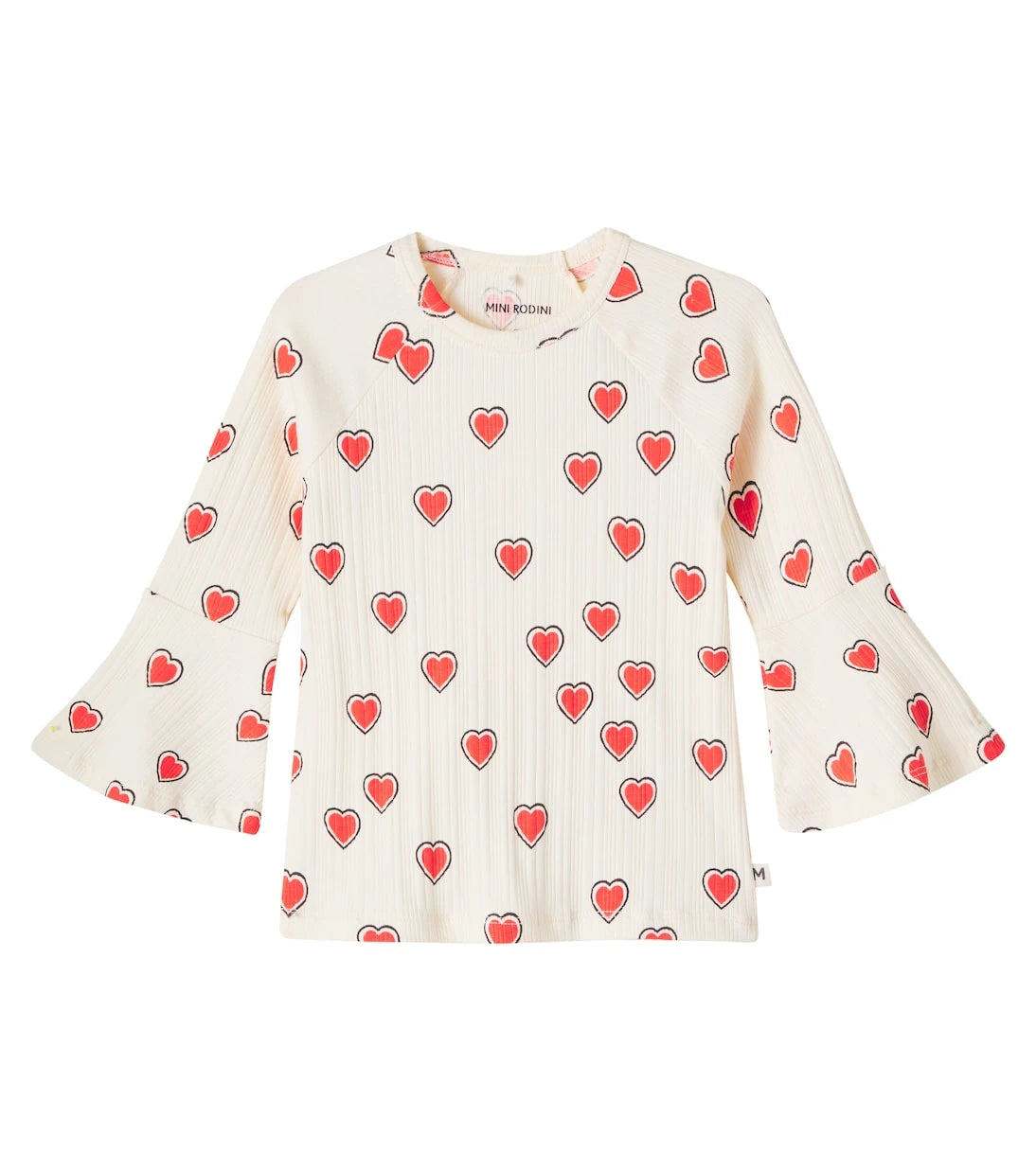 Mini Rodini - Printed cotton-blend top