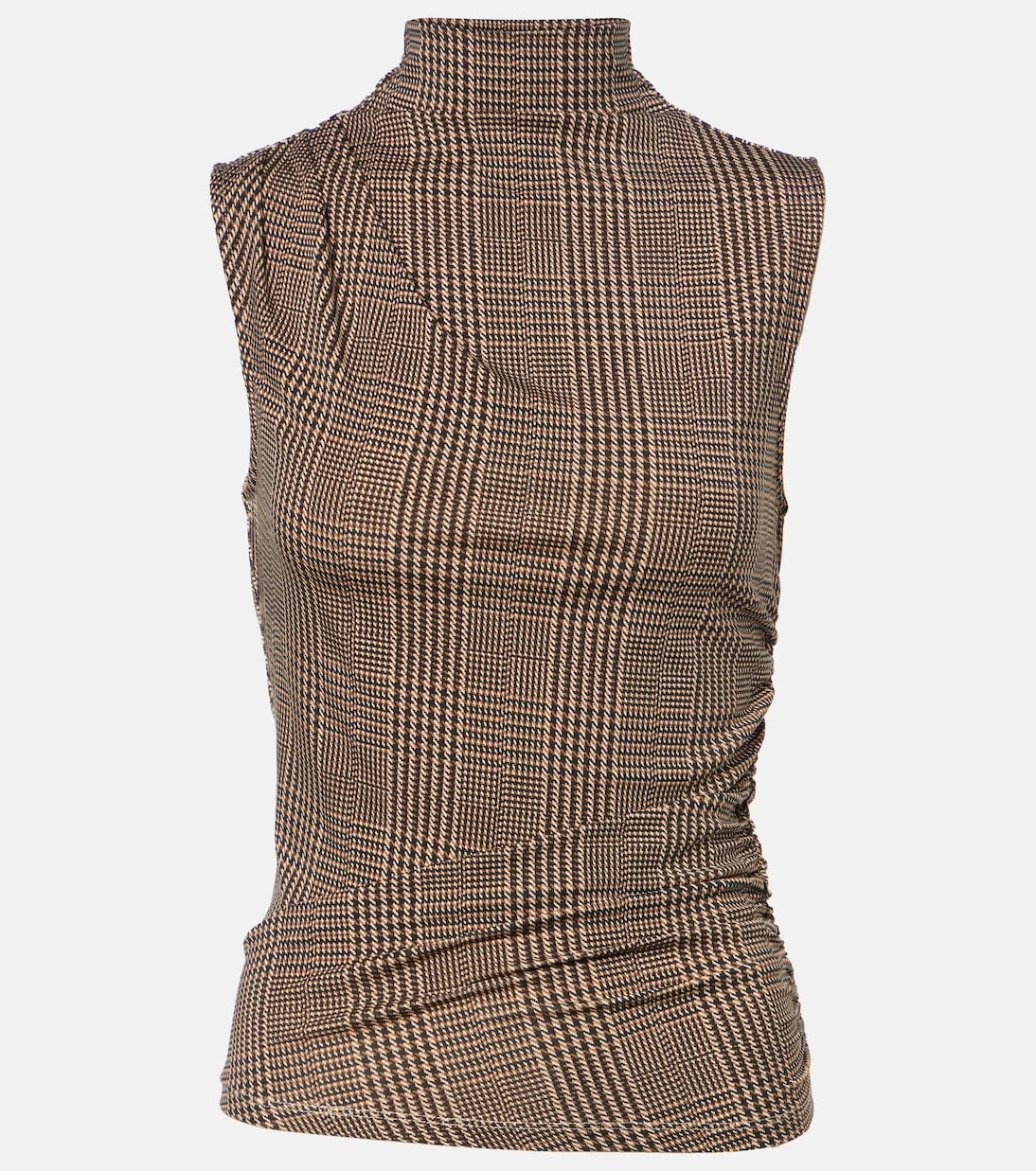 Veronica Beard - Mylie houndstooth jersey top
